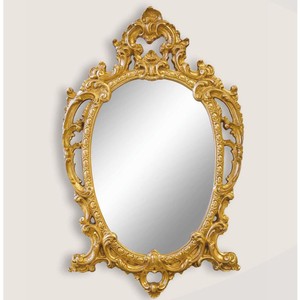 Casa Padrino espejo barroco de lujo oro Al. 104 cm - Muebles barrocos - Hecho en Italia