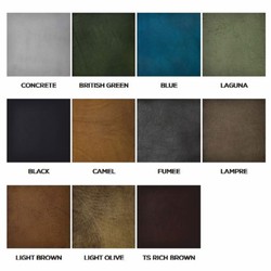 Gebogenes Luxus Leder Echtleder Wohnzimmer Sofa Schwarz Messing