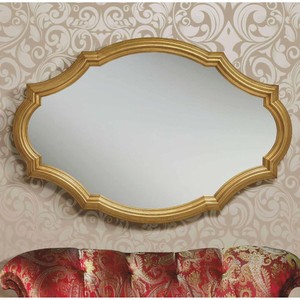 Prunkvoller Luxus Barock Spiegel Wandspiegel Gold