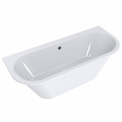 Casa Padrino freestanding luxury bathtub high gloss white 170 cm - Bathroom furniture
