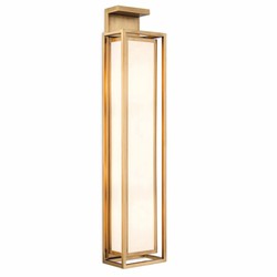 Casa Padrino lampada da parete di lusso ottone antico / bianco A. 70 cm - Illuminazione di lusso