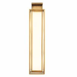 Casa Padrino lampada da parete di lusso ottone antico / bianco A. 70 cm - Illuminazione di lusso