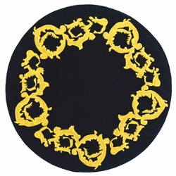 Casa Padrino Tapis de Luxe Noir / Or - Différentes Tailles - Intérieur de Luxe