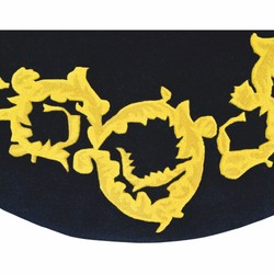 Casa Padrino Tapis de Luxe Noir / Or - Différentes Tailles - Intérieur de Luxe