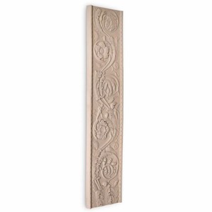 Casa Padrino Luxus Barock Wandrelief Sandfarben 179 cm - Barock Wanddeko