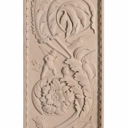 Casa Padrino Luxury Baroque Wall Relief Sand 179 cm - Baroque Wall Decoration