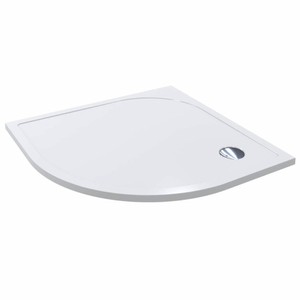 Casa Padrino Luxus Duschwanne Hochglanz Weiß 89,5 cm - Badezimmer Interior