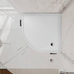 Casa Padrino luxury shower tray high gloss white 89.5 cm - Bathroom interior