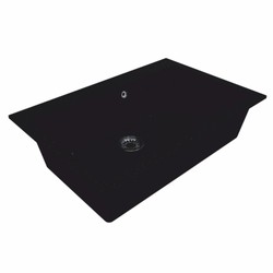 Casa Padrino évier de luxe en pierre naturelle noir 76 cm - Accessoires de cuisine