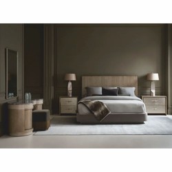 Casa Padrino Luxury Dressing Table Gray / Brown / Gold 171 cm - Hotel & Bedroom Furniture