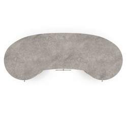Casa Padrino Luxury Dressing Table Gray / Brown / Gold 171 cm - Hotel & Bedroom Furniture