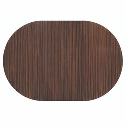 Casa Padrino tavolo da pranzo di lusso marrone scuro / nero 122-182 cm - Allungabile