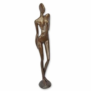 Casa Padrino sculpture décorative XXL en bronze H. 180,5 cm - Figure décorative abstraite