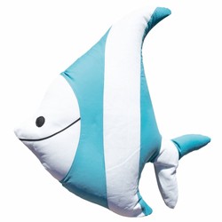 Schwimmender Outdoor Garten Terrassen Pool Sitzsack Fisch Weiß Türkis