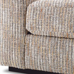 Casa Padrino luxury living room & hotel armchair beige / black H. 90 cm - Luxury Furniture