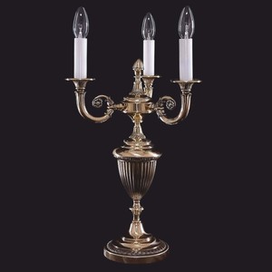 Casa Padrino lampe de table / lampe de bureau baroque de luxe bronze H. 60 cm