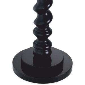 Casa Padrino Luxus Tischleuchte Schwarz / Beige H. 81 cm - Schreibtischleuchte