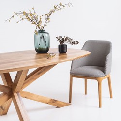 Casa Padrino ensemble de salle à manger de luxe - 1 Table extensible et 8 Chaises - Meubles de salle à manger
