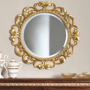 Prunkvoller Luxus Barock Spiegel Wandspiegel Gold