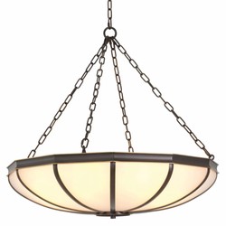 Casa Padrino lámpara de araña de lujo bronce / blanco 80 cm - Muebles de lujo - Interiores de lujo