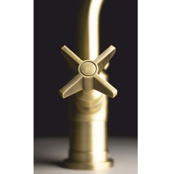 Jugendstil Waschtischarmatur Messing
