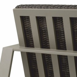 Luxus Outdoor Garten Terrassen Hotel Sofa Grau