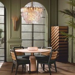 Casa Padrino armadio bar di lusso naturale / marrone scuro / bronzo A. 175 cm - Mobile bar