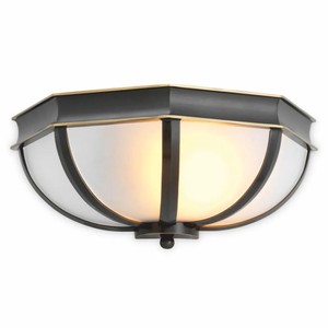 Casa Padrino lámpara de pared de lujo bronce / blanco 33 cm - Apliques de pared de lujo