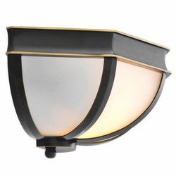 Casa Padrino applique murale de luxe bronze / blanc 33 cm - Appliques murales de luxe
