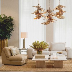 Luxus Wohnzimmer Hotel Restaurant Kronleuchter Vintage Messing
