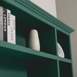Casa Padrino armoire à livres style campagnard vert 254 cm - Meubles de style campagnard