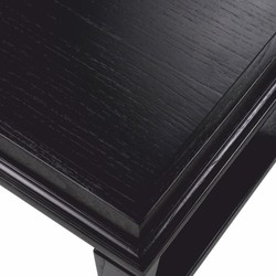 Casa Padrino luxury coffee table black 130 cm - Hotel & living room furniture