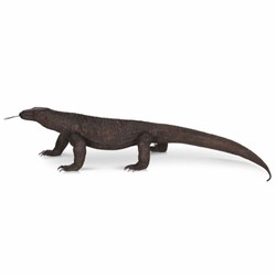Casa Padrino escultura XXL de bronce de decoración de jardín dragón de komodo 280 cm - Figura de bronce