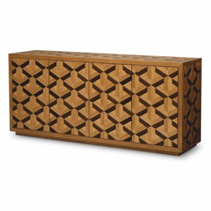 Casa Padrino buffet de luxe avec 4 portes marron 180 cm - Mobilier hôtelier de luxe