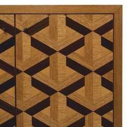 Luxus Sideboard mit 4 Türen Braun