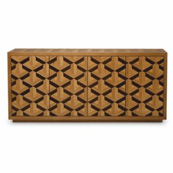 Luxus Sideboard mit 4 Türen Braun