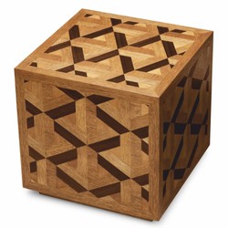 Casa Padrino table d'appoint de luxe marron 50 cm - Mobilier de salon et d'hôtel