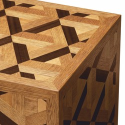 Casa Padrino table d'appoint de luxe marron 50 cm - Mobilier de salon et d'hôtel