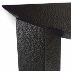 Casa Padrino Consola de Lujo de Aluminio Bronce 140 cm - Muebles de Aluminio de Lujo