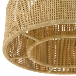 Casa Padrino Luxury Rattan Chandelier Natural Ø 80 cm - Luxury Lighting