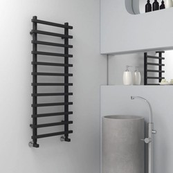 Casa Padrino chauffe serviettes de luxe noir H. 120 cm - Accessoires de salle de bain