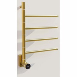 Elektrischer Luxus Handtuchwärmer Gold Elektrischer Luxus Handtuchwärmer Gold