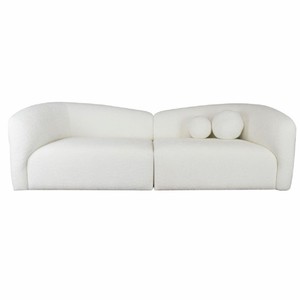 Casa Padrino canapé de luxe blanc 235 cm - Canapé de salon modulable