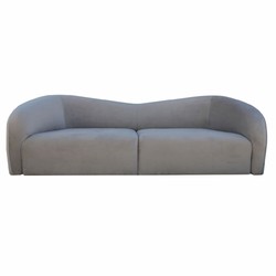 Casa Padrino canapé de salon 3 places de luxe gris 238 cm - Intérieur de salon