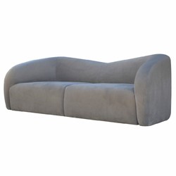 Casa Padrino canapé de salon 3 places de luxe gris 238 cm - Intérieur de salon