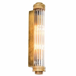 Casa Padrino lampada da parete di lusso ottone vintage A. 40 cm - Illuminazione di lusso