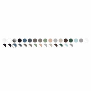 Casa Padrino Freistehende Luxus Acryl Badewanne Blau / Weiß Ø 150 cm - Made in Italy