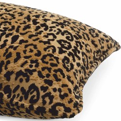 Casa Padrino Luxury Decorative Pillow Leopard Beige / Black 60 x 40 cm - Decorative Accessories