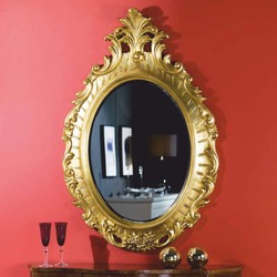 Prunkvoller Luxus Barock Spiegel Wandspiegel Gold