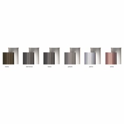 Casa Padrino radiateur colonne électrique LED de luxe blanc / argent H. 185,5 cm - Fabriqué en Italie